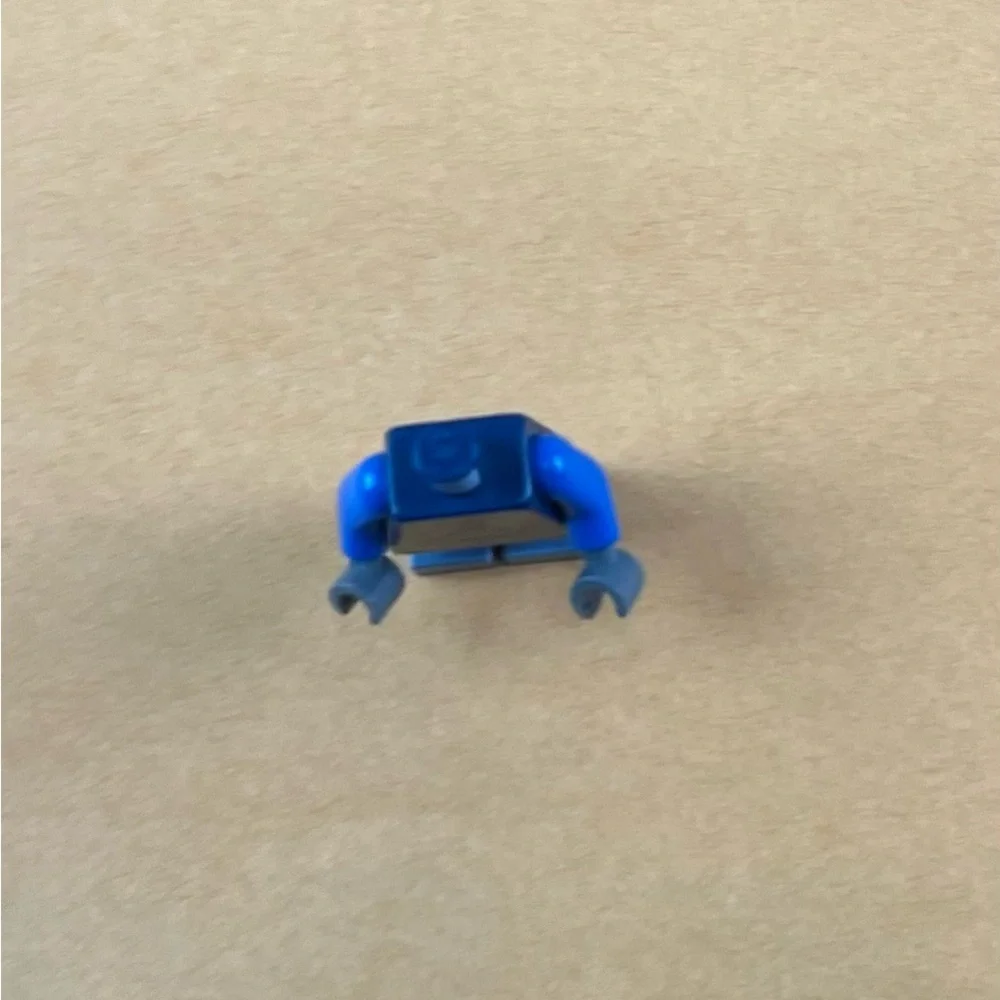 LEGO Star Wars Mandalorian Armor Plates Blue Torso Minifigure 2
